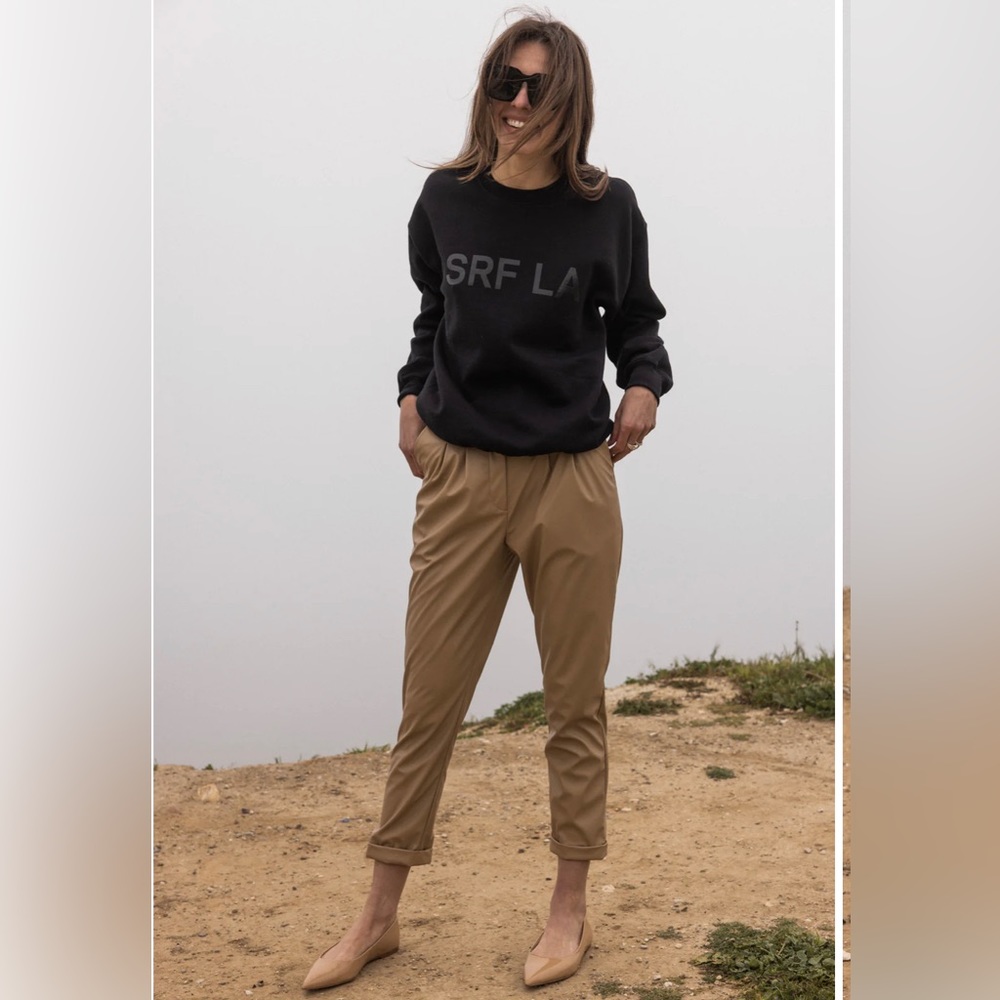 BNWT Heidi Merrick JoJo Pant - Sand Leather